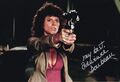 ADRIENNE BARBEAU signed Autogramm 20x30cm ESCAPE NEW YORK in Person autograph