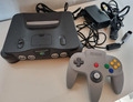 Nintendo 64 Spielekonsole - Schwarz (NUS-001) mit Controller N64