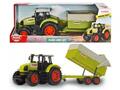 Dickie Traktor mit Anhänger Go Real / Farm CLAAS Ares Set 203739000