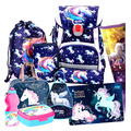 Einhorn Unicorn Pony Pegasus 10 tl Set SCHULRANZEN Ranzen TORNISTER Schultüte 85