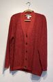 Rote Damen Strickjacke Weste Fa AproductZ Collection L Gr 46