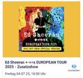 2 X Ed Sheeran Karten „Zum Tausch“ Hamburg 