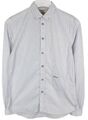 Diesel Slim Fit Shirt Herren Klein Knöpfe Geometrisches Muster Innentasche