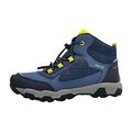 Geox Magnetar Kinderschuhe Jungen Schnürstiefel Blau Freizeit