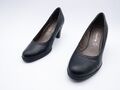 Tamaris Damen Pumps High Heels Absatzschuh Leder schwarz Gr. 38 EU Art. 7762-98