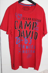 t-shirt Camp David 3XL rot kurzarm