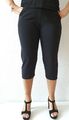  ÜBERGRÖßE GR 40-56 Damen  Bermuda 3/4  Hose  Leggins Capri Kurzehose Leggings