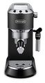 DeLonghi EC685.BK Dedica Style Siebträger Kaffeemaschine 1300 W  Schwarz, Silber