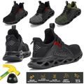 Sicherheitsschuhe Leicht Mit Stahlkappe Arbeitsschuhe Sneaker Sportliche Herren