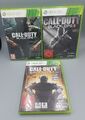 3x CALL OF DUTY: Black Ops - Teil I + II + III  (XBOX 360) 1 2 3 COD