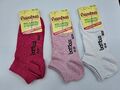 3 Paar Sneaker Bambus Viskose Socken Sneakersocken schwarz bis Gr.54 Übergröße