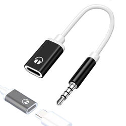 Kopfhöreranschluss-Adapter, 3,5 mm Stecker auf Buchse, Audiokabel, USB C auf Au