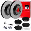 brembo BREMSSCHEIBEN+ BELÄGE HINTEN für MERCEDES E-KLASSE W/S213 A/C238 CLS C257