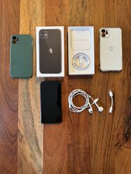 Apple iPhone 11 A2221  - 64GB - Schwarz (Ohne Simlock) (Dual-SIM) WIE NEU