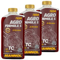 Garten Rasenmäher Motoröl 3x 1 Liter Agro Formular S MANNOL Gartentechnik API TC