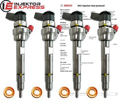 4x Einspritzdüse 0445110289 13537798446-13537798447-13537812881 BMW 7798446NEUE CODIERUNG! KOSTENLOSER VERSAND!