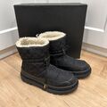 Coach Kailee Boots Winterstiefelette Gr 36 *NEU* Lammfell schwarz Winterschuhe