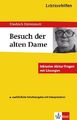 Lektürehilfen Friedrich Dürrenmatt ""Der Besuch der alten Dame"" 