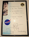 NEIL ARMSTRONG - orig. Repro-Autogramme, 28x22cm, Apollo 11