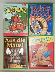 TOP: Biberbande Robin Hood Aus die Maus Plumpsack Amigo Spiele Kartenspiele