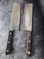 2x Nakiri Messer Japanisches Messer Kochmesser Japanese Knife 45