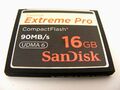 16GB Compact Flash Card Extreme PRO 90MB/s UDMA 6 ( 16 GB CF ) SanDisk gebraucht