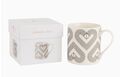 VIBE CHALK Love Heart KERAMIKTASSE / TASSE in VITRINE GESCHENKBOX Beau & Elliot Neu in OVP