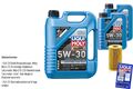 INSPEKTIONSKIT FILTER LIQUI MOLY ÖL 7L 5W-30 für Audi A5 Cabriolet 8F7 S5