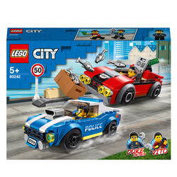 LEGO City Set 60242 Polizei Festnahme auf der Autobahn Geschenkidee NEU und OVP