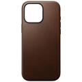 Nomad Modern Leather Leder Case Hülle für Apple iPhone 16 Pro Max - Braun