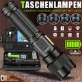 Super Hell 900000LM Taschenlampe LED USB Taktisches Fackel Mit Aufladbarer Akku