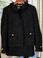 Damen Tweed-Zweiteiler von Madeleine Schwarz mit Lurex, Blazer /Rock Gr. 42/40