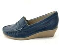 CAPRICE DAMEN SCHUHE HALBSCHUHE BALLERINAS Gr:36 Uk:3,5 DUNKEL BLAU 