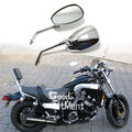 Motorrad Seitenspiegel Chrom Spiegel Für Yamaha VMax 1200 1700 Bobber Cruiser