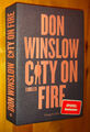 Don Winslow - City on Fire Spiegel Bestseller Thriller deutsch  [F3