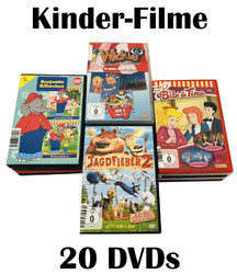 20 Kinder DVD Sammlung - Filme zum Hammerpreis - Die schönsten Kinder-Filme #S