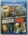 Inside Man (Blu-ray/DVD, 2006, 2-Disc Set, Canadian)