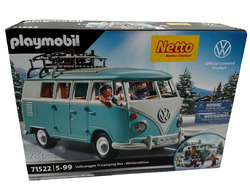 PLAYMOBIL® 71522 NETTO Volkswagen VW T1 Camping Bus Winteredition Neu OVP