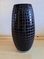 DESINGER-Vase, Glas, Farbe Schwarz. Formano. Höhe 25,2 cm.