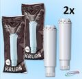 2x Original Krups F088 Claris Wasserfilter Filterpatrone Filterkartusche