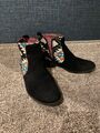 desigual schuhe 38, Damen, ankle boots, schwarz