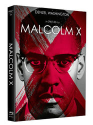 Malcolm X / Limited Mediabook (Denzel Washington) Blu-ray + DVD / NEU