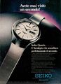 Seiko Quartz Werbung 1 Seite 1972 Original Armbanduhr 1X