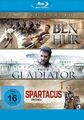 Ben Hur & Gladiator & Spartacus / 3-Movie Edition # 3-BLU-RAY-NEU