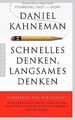 Schnelles Denken, langsames Denken von Kahneman, Daniel | Buch | Zustand gut