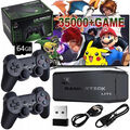 35000+ Retro Videospielkonsole 4K HD TV Spiel Stick Ink.2 Wireless Controller DE