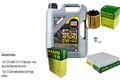 MANN Inspektionspaket 5 L LIQUI MOLY Top Tec 4100 5W-40 für Fiat Tipo Kombi