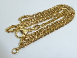 750 Gold Goldkette 18K Gelbgold 10,16 g Halskette 38 cm Ankerkette 5777a