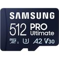 Micro SD 512GB Samsung PRO Ultimate microSDXC UHS-I inkl. Adapter