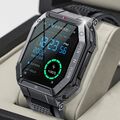 Smartwatch Sport Outdoor Tracker Großer Akku 1,85" HD Display Schick 2023